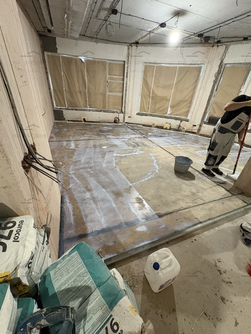 Укладка пола