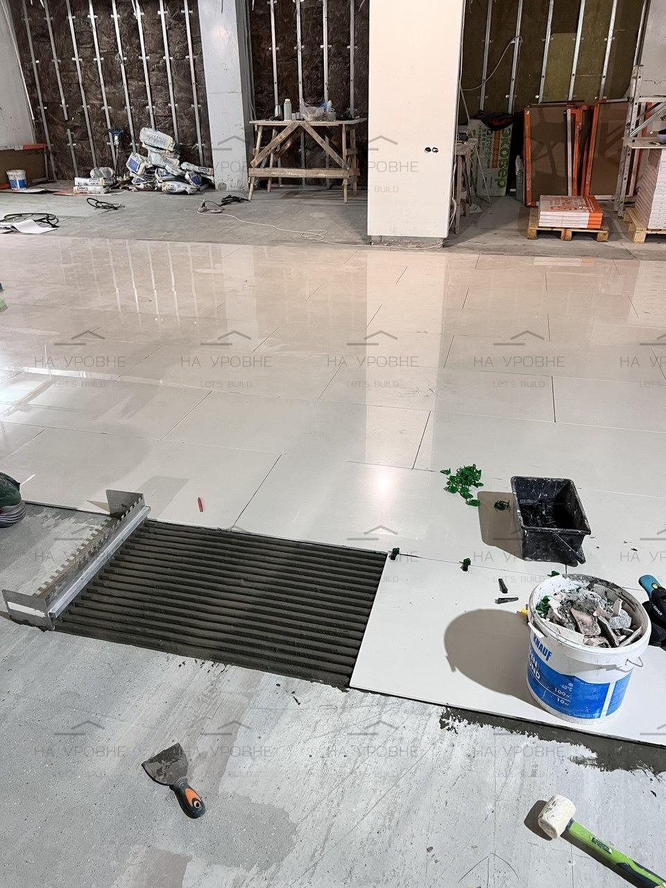 Укладка пола