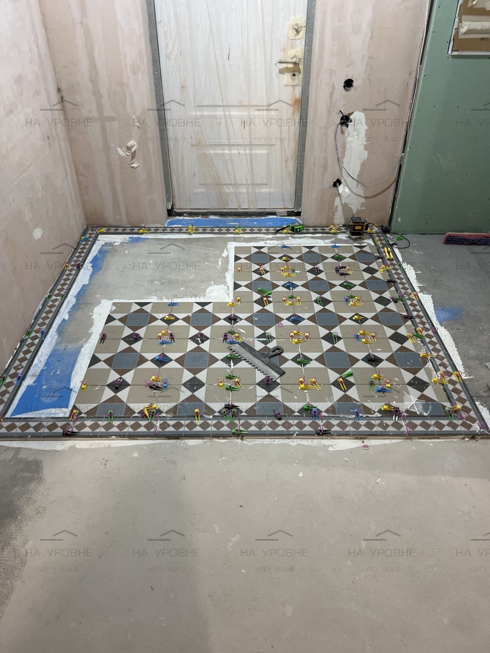 Укладка пола