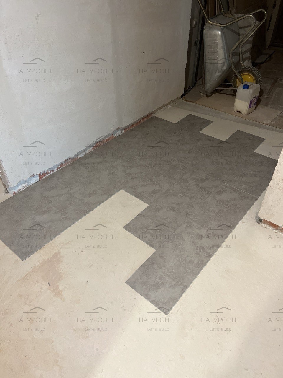 Укладка пола