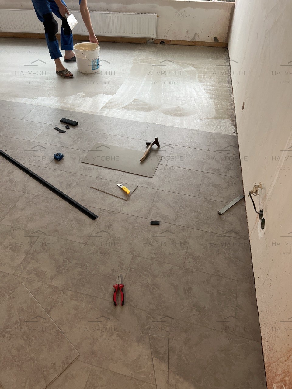 Укладка пола